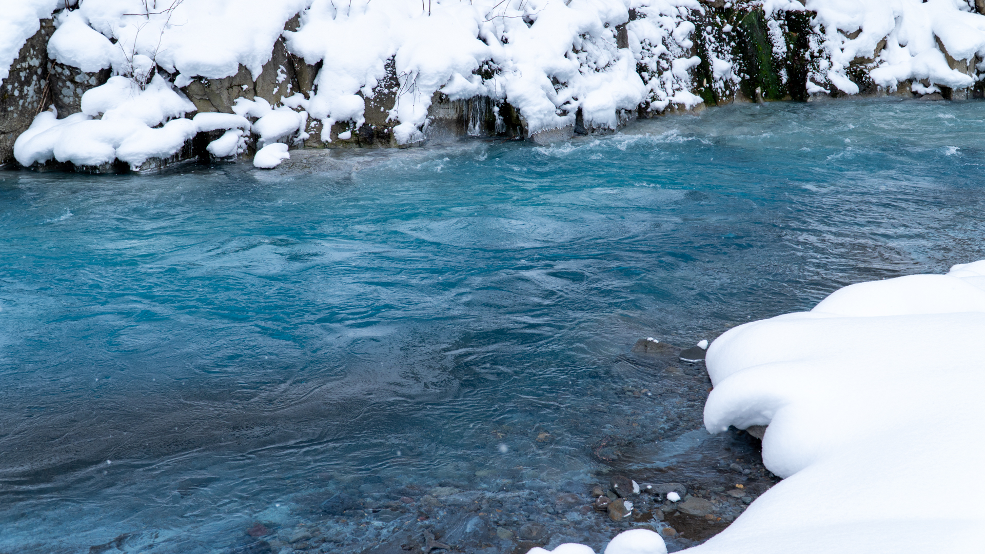 美瑛川の水